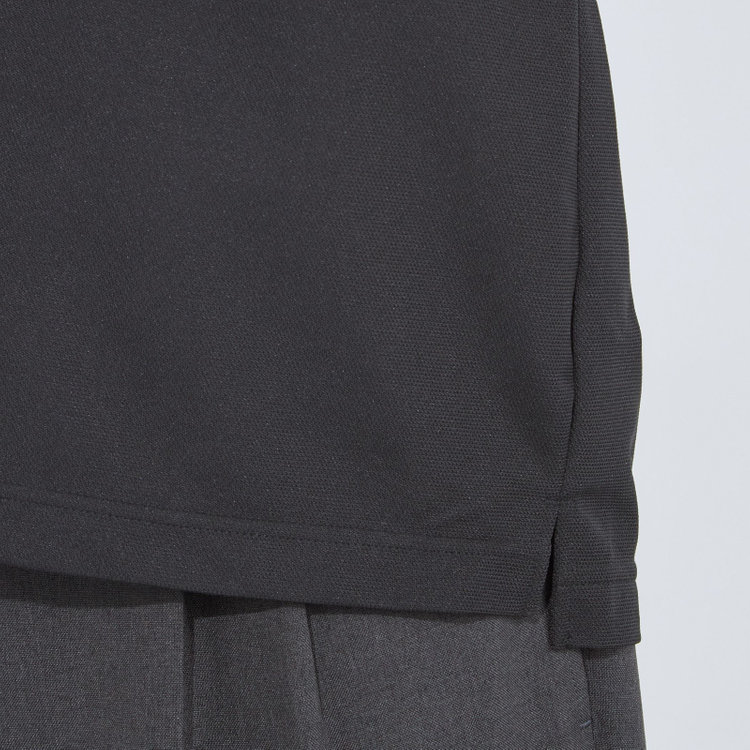 シルバーライン 【発送在庫あり】【WEB限定】【RBC/半袖】ボタンダウンビズポロシャツ プルオーバータイプ/ブラック/4S 黒