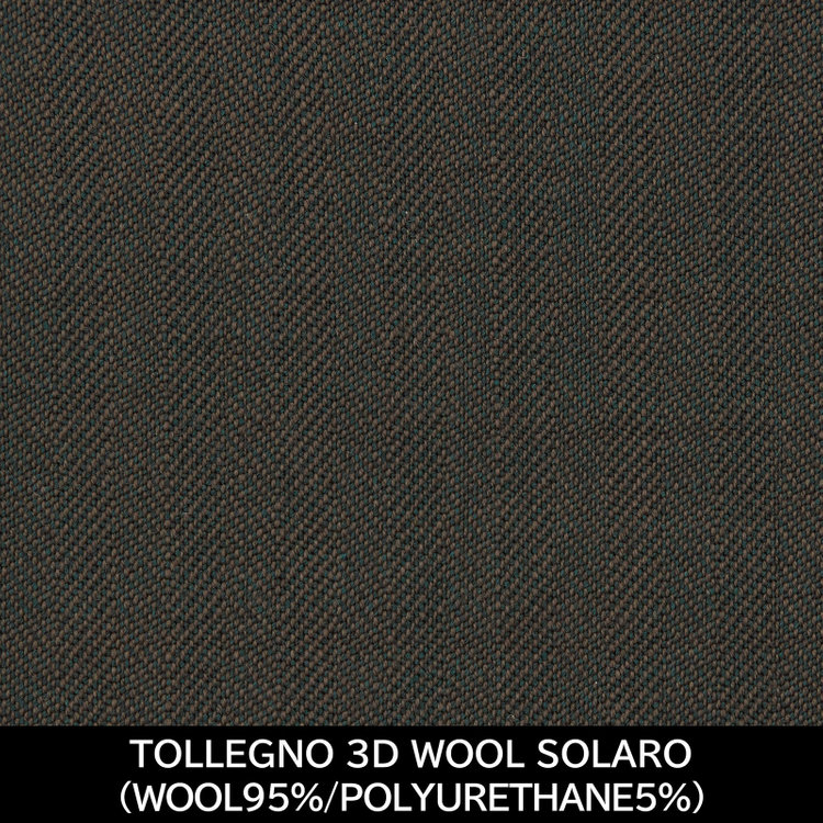 スーツセレクト 【日本製】【WOMEN'S】【パターンオーダー】【RELAX TAPERED】【春夏】スーツ/カーキ/TOLLEGNO 3D WOOL SOLARO(WOOL95% POLYURETHANE5%) カーキ系(濃緑)