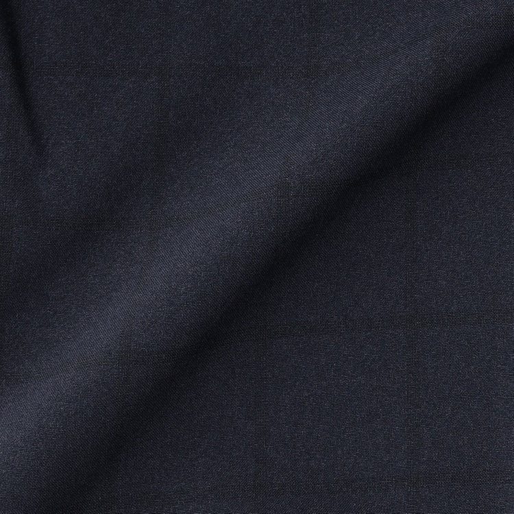 ブラックライン 【SLIM TAPERED】【春夏】0タックテーパードパンツ/ネイビー×ウィンドペン/ウエストシャーリング/4S SUSTAINABILITY&ECOLOGY FABRIC「ウォッシャブル」「ストレッチ」/※裾上げ済仕様 紺濃色