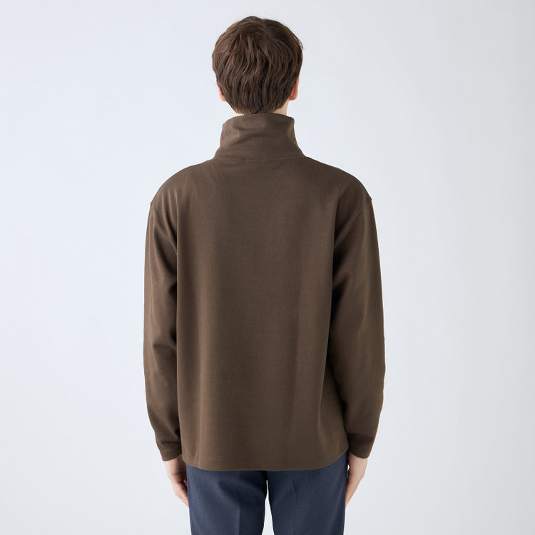 スーツセレクト 【発送在庫あり】【RBC】【秋冬】オフタートルネックニット/ブラウン 茶濃色