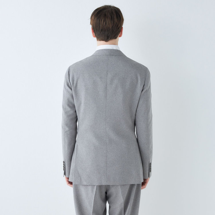 シルバーライン 【RBC】【春夏】6釦2掛けダブルジャケット/グレー/パッチポケット/4S SUSTAINABILITY&ECOLOGY FABRIC グレー淡色