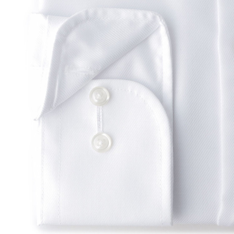 ブラックライン 【BLACK LINE】【形態安定】タブカラードレスワイシャツ/ホワイト 白