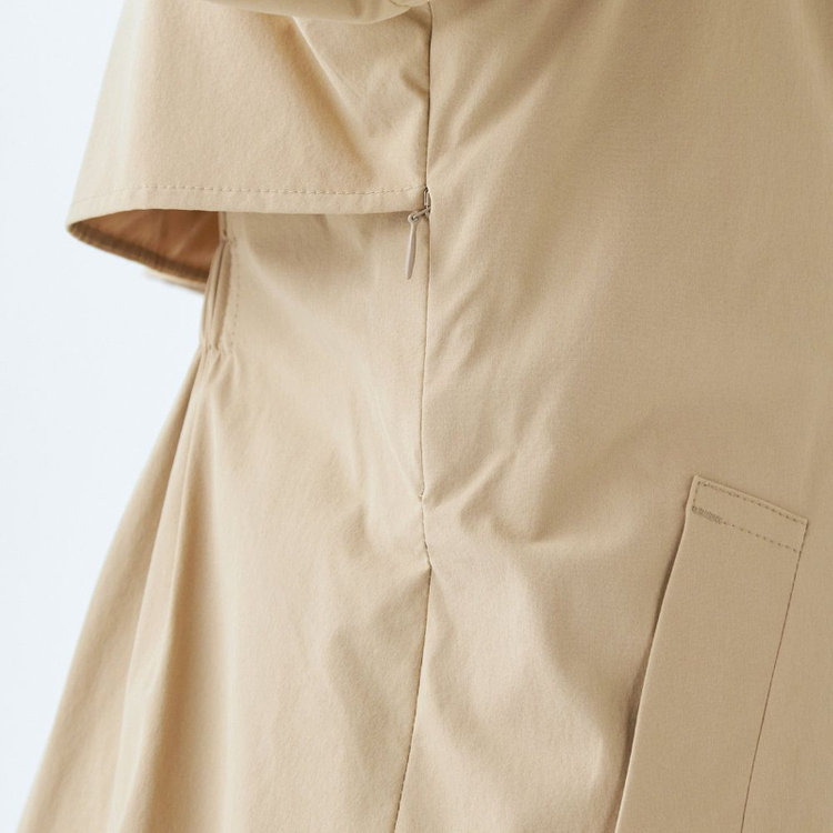 スーツセレクト 【WEB限定/OUTLET】【SUIT SELECT×Samantha Thavasa】バックプリーツ トレンチコート/ベージュ ベージュ系(薄茶)