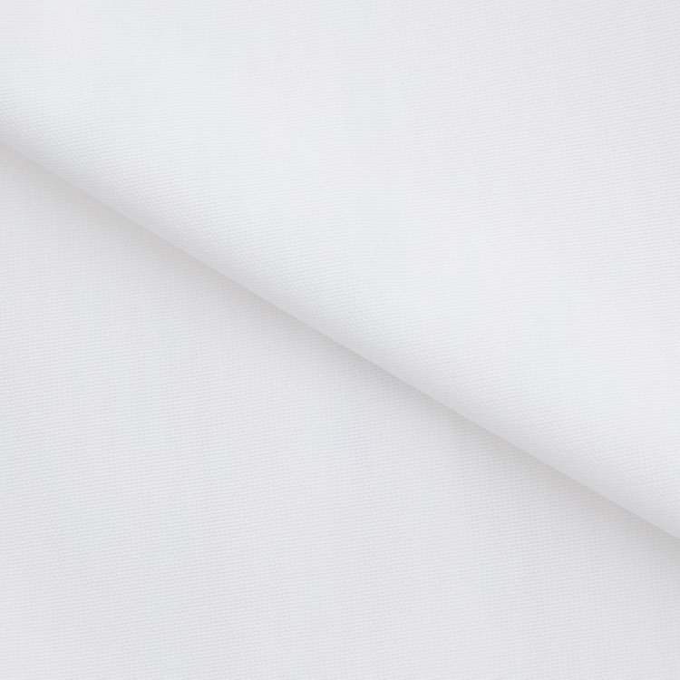 ブラックライン 【発送在庫あり】【WEB限定】【BLACK LINE】ワイドカラーワイシャツ/ホワイト×ドビーストライプ/「4S」スーパーノンアイロン・ストレッチ 白