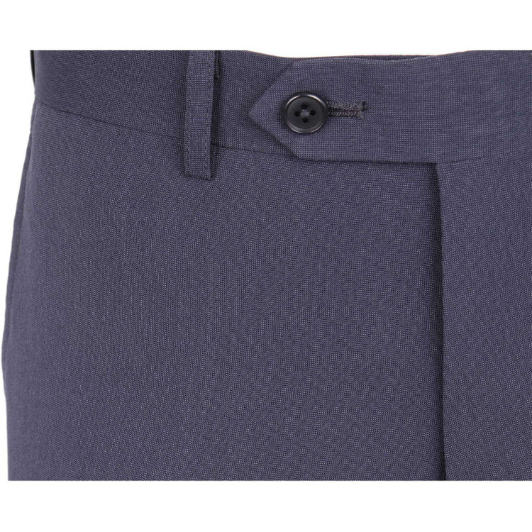 スーツセレクト 【SLIM TAPERED】【春夏】0タックテーパードパンツ/ネイビー/ウォッシャブル/4S ネイビー系(紺)