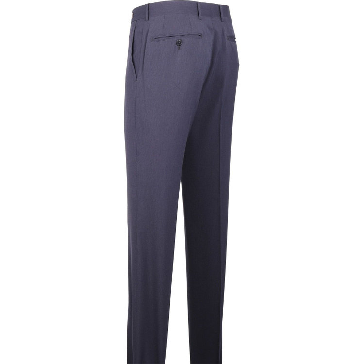 スーツセレクト 【SLIM TAPERED】【春夏】0タックテーパードパンツ/ネイビー/ウォッシャブル/4S ネイビー系(紺)