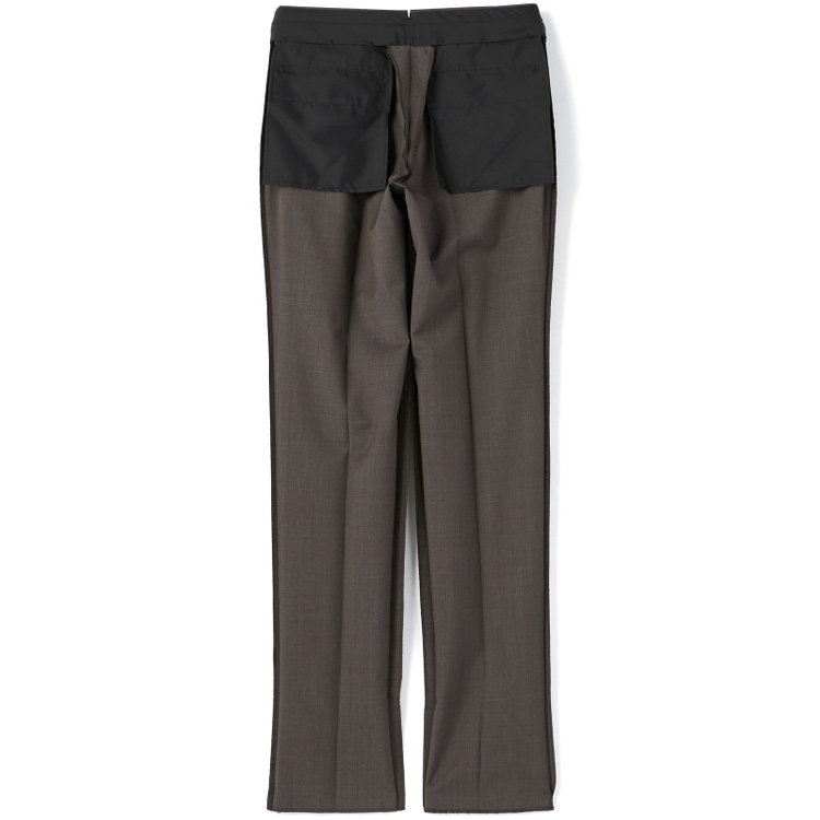 シルバーライン 【CLASSICO TAPERED】【春夏】2釦ピークドラペルスーツ 2タック/ブラウン/MARZOTTO/※裾上げ必要 茶濃色