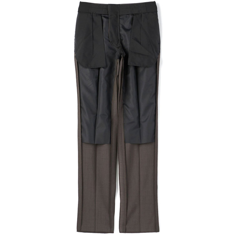 シルバーライン 【CLASSICO TAPERED】【春夏】2釦ピークドラペルスーツ 2タック/ブラウン/MARZOTTO/※裾上げ必要 茶濃色