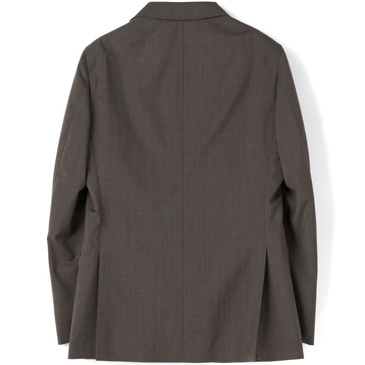 シルバーライン 【CLASSICO TAPERED】【春夏】2釦ピークドラペルスーツ 2タック/ブラウン/MARZOTTO/※裾上げ必要 茶濃色