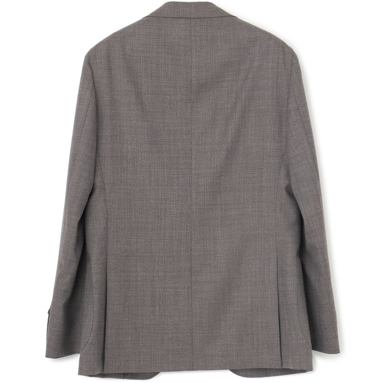 シルバーライン 【発送在庫あり】【CLASSICO TAPERED】【春夏】3釦段返りシングルスーツ 2タック/ブラウン/パッチポケット/ウエストムーブ仕様/MARZOTTO/※パンツ裾直し必要 茶中間