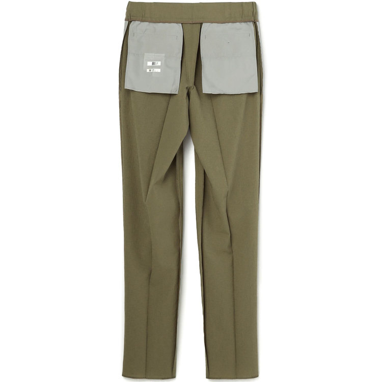 シルバーライン 【RBC】【春夏】2タックパンツ/カーキ/ウエストシャーリング仕様/4S AIR/※裾上げ必要 緑中間