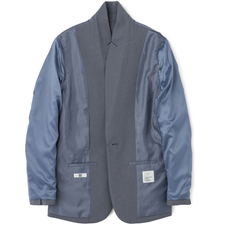 シルバーライン 【SILVER LINE】【年間】1釦シングルパンツスーツ/ネイビー/ウォッシャブル/ウエストシャーリング/4S SUSTAINABILITY&ECOLOGY FABRIC/※パンツ裾上げ済仕様 紺中間