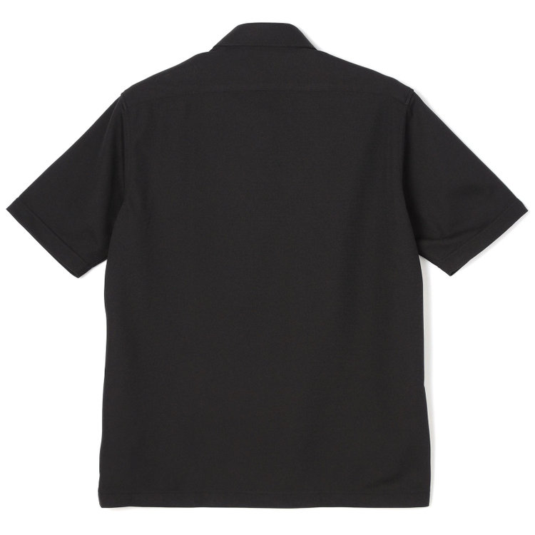 シルバーライン 【発送在庫あり】【WEB限定】【RBC/半袖】ボタンダウンビズポロシャツ プルオーバータイプ/ブラック/4S 黒