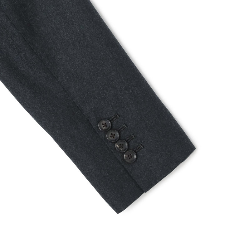 シルバーライン 【発送在庫あり】【CLASSICO TAPERED】【秋冬】2釦シングルスーツ 1タック/グリーン/Ermenegildo Zegna LOOP woven in italy/※裾上げ必要 緑濃色