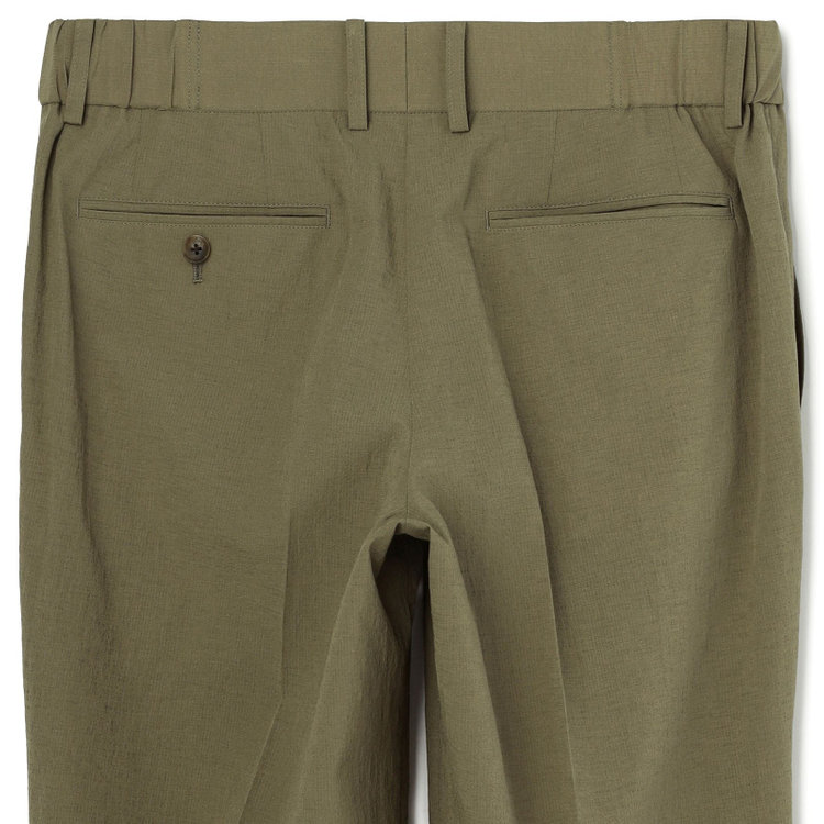 シルバーライン 【RBC】【春夏】2タックパンツ/カーキ/ウエストシャーリング仕様/4S AIR/※裾上げ必要 緑中間