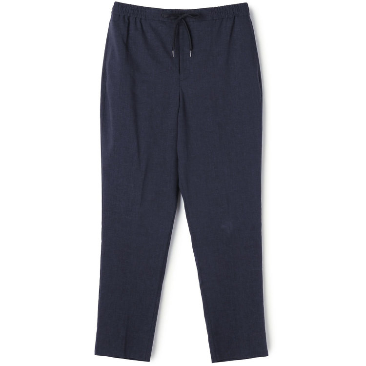 シルバーライン 【RBC】【春夏】オーバーサイズパンツ/ネイビー/ウエストシャーリング/ドローコード/裾上げ済仕様 紺中間