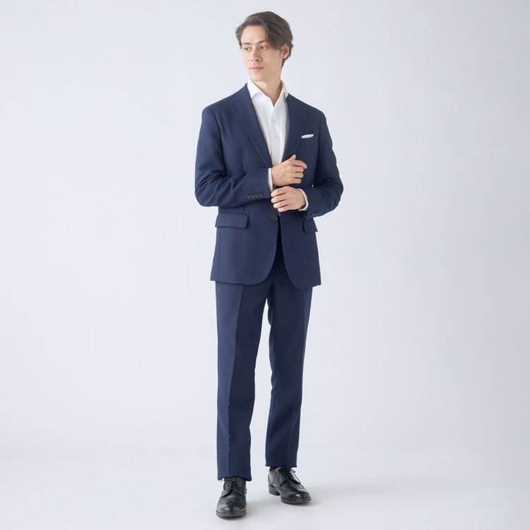 シルバーライン 【5DAYS CLOSET】【RBC】【春夏】テンセルブレンド2釦ジャケット/ネイビー/4S SUSTAINABILITY&ECOLOGY FABRIC 紺中間