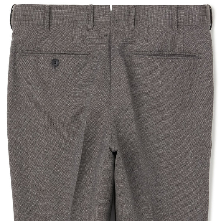 シルバーライン 【発送在庫あり】【CLASSICO TAPERED】【春夏】3釦段返りシングルスーツ 2タック/ブラウン/パッチポケット/ウエストムーブ仕様/MARZOTTO/※パンツ裾直し必要 茶中間