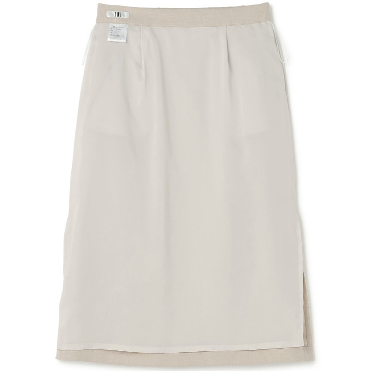 シルバーライン 【SL】【年間】セミフレアスカート/ベージュ/ウォッシャブル 茶淡色