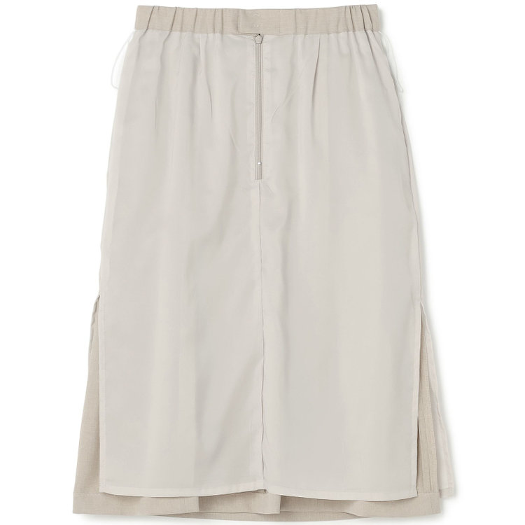 シルバーライン 【SL】【年間】セミフレアスカート/ベージュ/ウォッシャブル 茶淡色