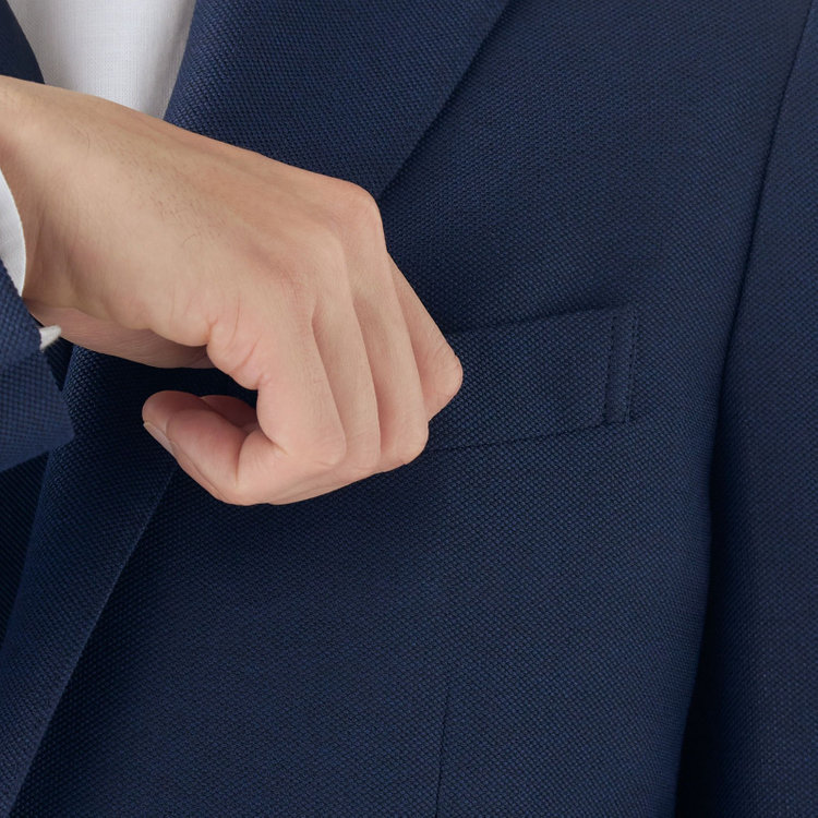 シルバーライン 【5DAYS CLOSET】【RBC】【春夏】テンセルブレンド2釦ジャケット/ネイビー/4S SUSTAINABILITY&ECOLOGY FABRIC 紺中間