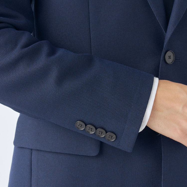 シルバーライン 【5DAYS CLOSET】【RBC】【春夏】テンセルブレンド2釦ジャケット/ネイビー/4S SUSTAINABILITY&ECOLOGY FABRIC 紺中間