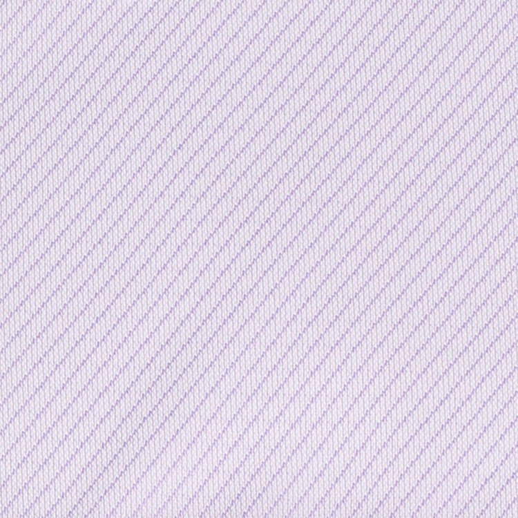 ブラックライン 【発送在庫あり】【BLACK LINE】ボタンダウンワイシャツ/ホワイト×パープルツイル/「4S」スーパーノンアイロン・ストレッチ 紫中間