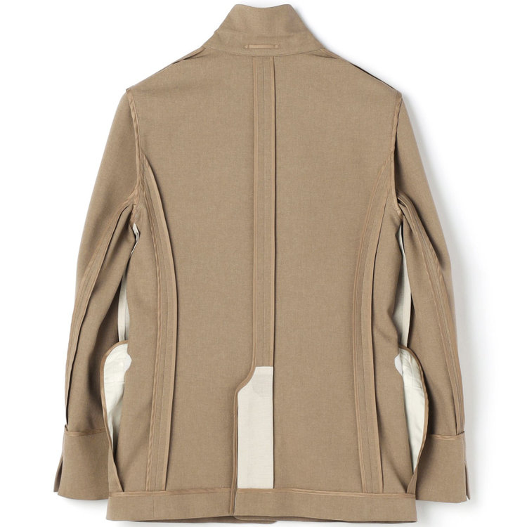 シルバーライン 【SILVER LINE】【年間】1釦シングルパンツスーツ/ベージュ/ウォッシャブル/Naturemier/4S SUSTAINABILITY&ECOLOGY FABRIC/※パンツ裾上げ済仕様 茶淡色