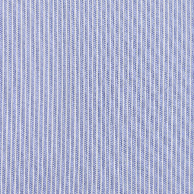 ブラックライン 【発送在庫あり】【BL/半袖】ホリゾンタルワイドワイシャツ/ブルー×ホワイトストライプ/「4S」スーパーノンアイロン・ストレッチ 青中間