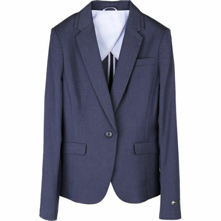 スーツセレクト 【WEB限定/OUTLET】【SKINNY】【年間】1釦シングルジャケット/ネイビー×ピンヘッド/ウォッシャブル ネイビー系(紺)