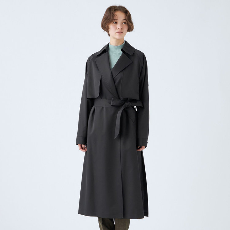 シルバーライン 【SL】【秋冬】デイリー・セレモニー兼用・大人トレンチコート/ネイビー 紺中間