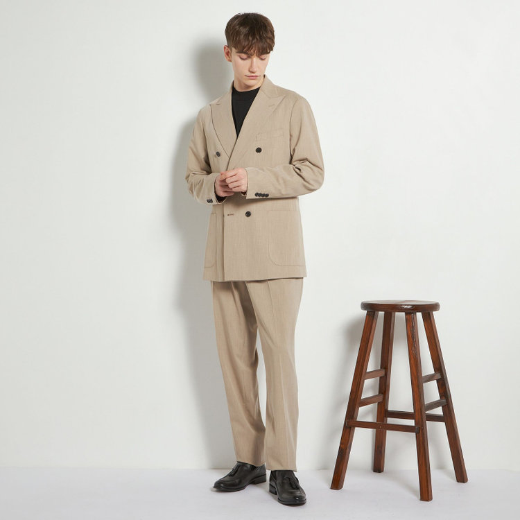 シルバーライン 【RBC】【春夏】6釦2掛けダブルジャケット/ベージュ その他