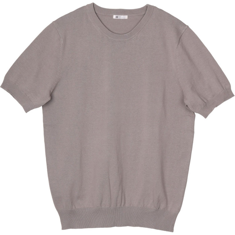 スーツセレクト 【WEB限定/OUTLET】【RBC】【半袖】クルーネックニットTシャツ/グレー/COOL TOUCH グレー系(灰)