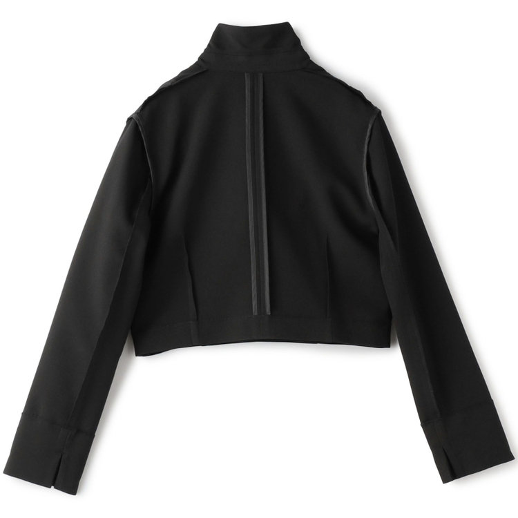 サマンサ 【SUIT SELECT×Samantha Thavasa】クロップドダブルジャケット/ブラック 黒