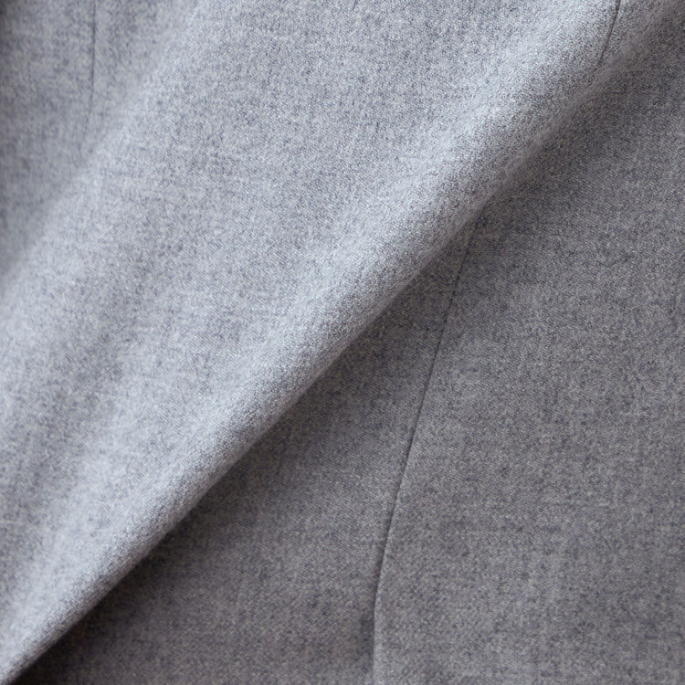 シルバーライン 【発送在庫あり】【SL】【秋冬】ウール6釦2掛けダブルジャケット/グレー/ゴールド釦/ヨコストレッチ グレー淡色