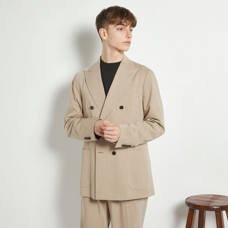 シルバーライン 【RBC】【春夏】6釦2掛けダブルジャケット/ベージュ その他