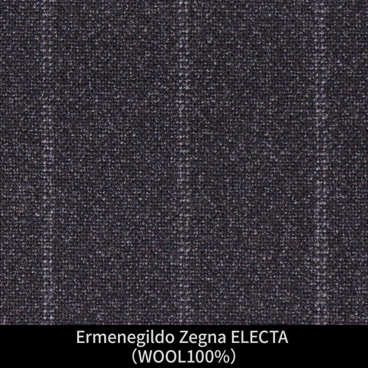 スーツセレクト 【日本製】【MEN'S】【パターンオーダー】【KSW】【秋冬】スーツ/グレー×ストライプ/Ermenegildo Zegna ELECTA (WOOL100%) グレー系(灰)