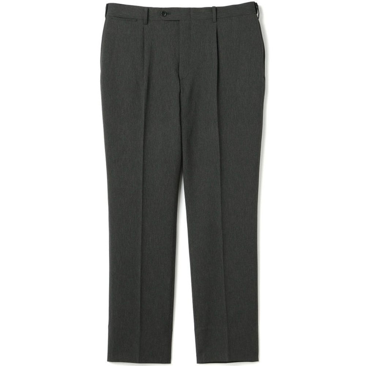 シルバーライン 【CLASSICO TAPERED】【春夏】1タックテーパードパンツ/カーキ/ウエストムーブ仕様/4S SUSTAINABILITY&ECOLOGY FABRIC/※裾上げ済仕様 緑濃色