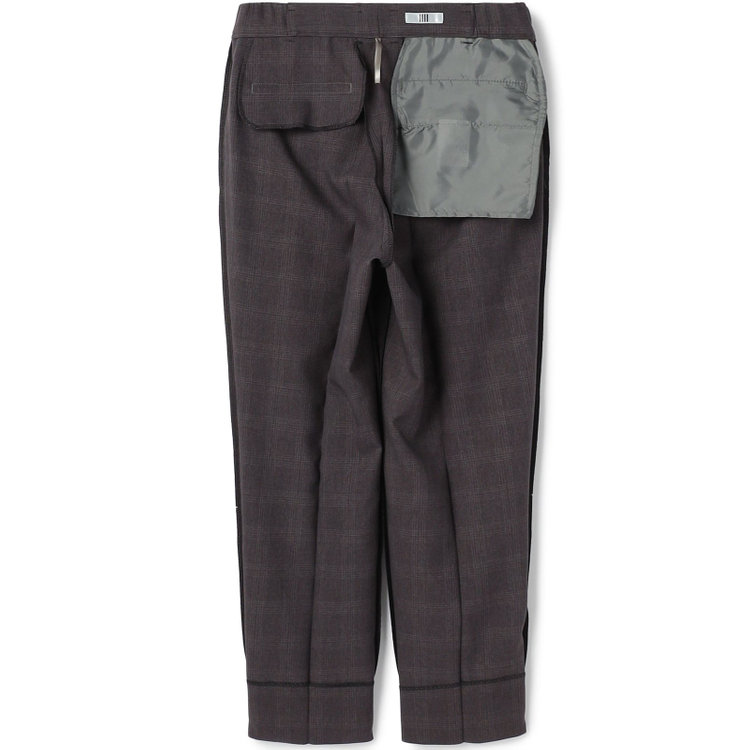 シルバーライン 【SILVER LINE】【秋冬】1釦パンツスーツ/グレー×チェック/ウォッシャブル/ウエストシャーリング/4S SUSTAINABILITY&ECOLOGY FABRIC/※パンツ裾上げ済仕様 グレー中間