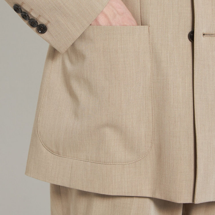 シルバーライン 【RBC】【春夏】6釦2掛けダブルジャケット/ベージュ その他