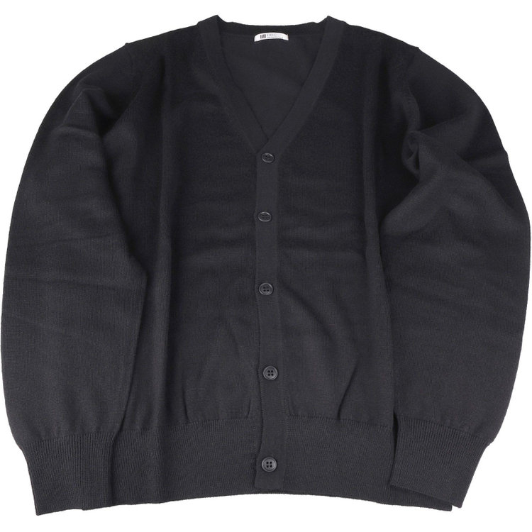 スーツセレクト 【RBC】【秋冬】ニットカーディガン/ブラック/ZEGNA BARUFFA/マシンウォッシャブル ブラック系(黒)