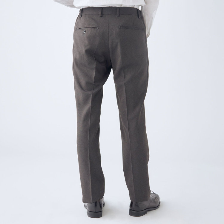 ブラックライン 【SLIM TAPERED_2】【年間】2釦シングルスリーピーススーツ 0タック/グレー/ウエストシャーリング/4S SUSTAINABILITY&ECOLOGY FABRIC/リバーシブルベスト仕様（ブラック）/※パンツ裾上げ済仕様 グレー濃色