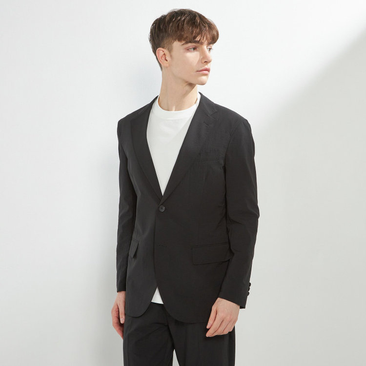 ソノタ 【発送在庫あり】【BLACK LINE】【春夏】2釦シングルジャケット/ブラック 黒