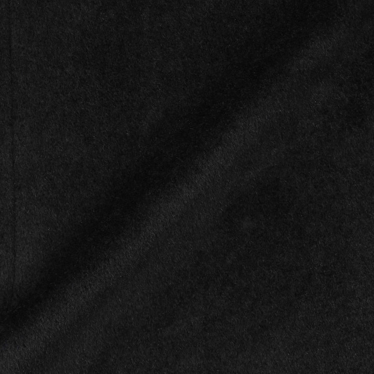 シルバーライン スタンドカラーロングコート/ブラック 黒