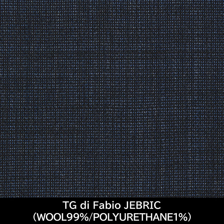 スーツセレクト 【国内縫製】【MEN'S】【パターンオーダー】【CLASSICO TAPERED S】【春夏】スーツ/ネイビー/TG di Fabio JEBRIC(WOOL99% POLYURETHANE1%) ネイビー系(紺)