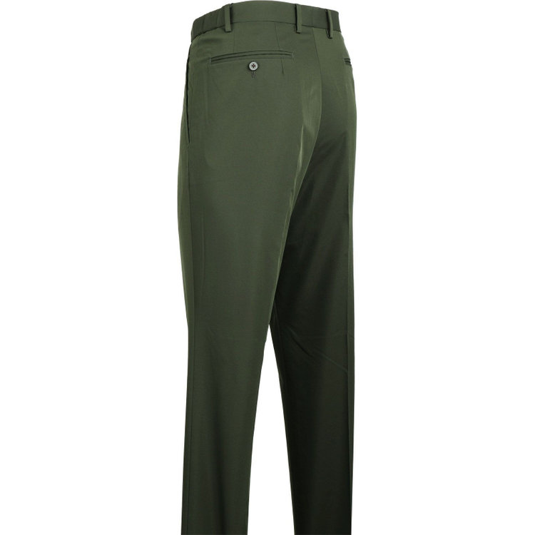 スーツセレクト 【WEB限定/OUTLET】【発送在庫あり】【RBC】【年間】1タックテーパードパンツ/カーキ/ドローコード/ウエストシャーリング/LIMONTAEAST fabrics designed in italy/MB×SUIT SELECT グリーン系(緑)