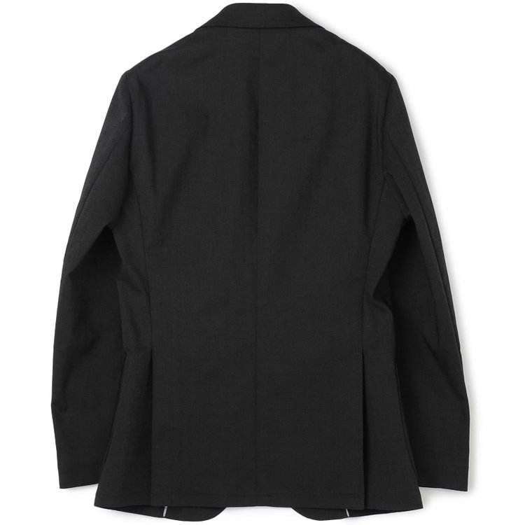 シルバーライン 【発送在庫あり】【RBC】【春夏】ポリエステル2釦ジャケット/ブラック/パッチポケット/4S SUSTAINABILITY&ECOLOGY FABRIC 黒