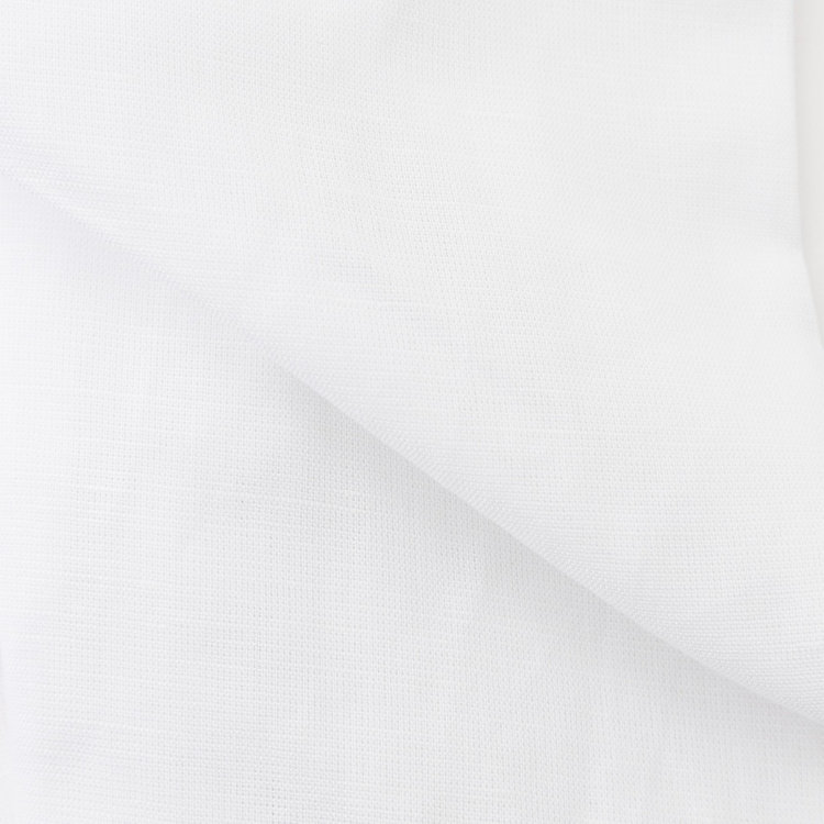 シルバーライン 【SILVER LINE/七分袖】ホリゾンタルワイドカラーワイシャツ/ホワイト 白