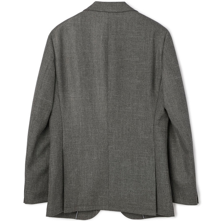 シルバーライン 【5DAYS CLOSET】【RBC】【秋冬】TUMUGITO 2釦ジャケット セットアップ対応 /ブラウン×ツイル /ウォッシャブル /パッチポケット グレー中間