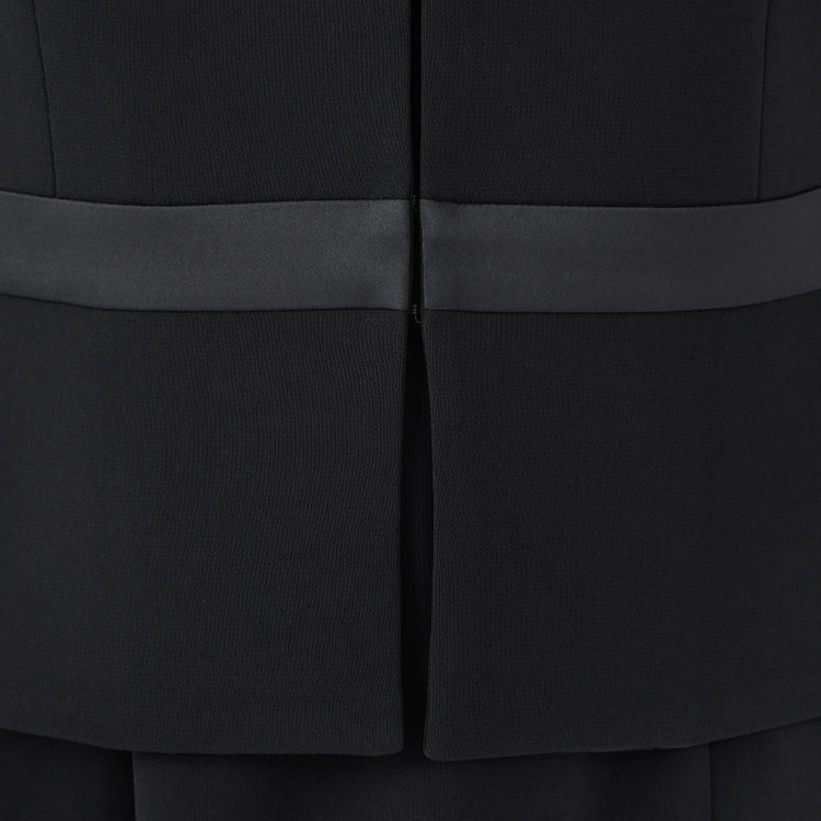 ソノタ 【SL】【年間】ノーカラー前開きアンサンブルレディースフォーマル 黒